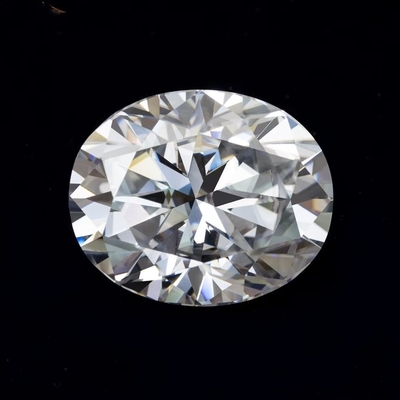 DEF لون Moissanite VVS تمرير الماس اختبار فضفاض بيضاوي Moissanite الحجارة