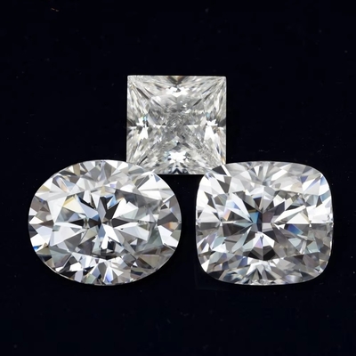 DEF لون Moissanite VVS تمرير الماس اختبار فضفاض بيضاوي Moissanite الحجارة