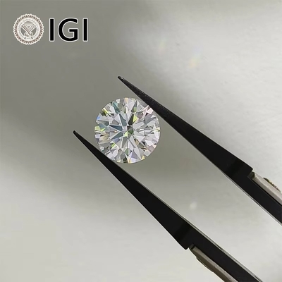 0.5ct - 3ct E لون فضفاض معتمد مختبر الماس المخلوق موسانيت HPHT الماس CVD