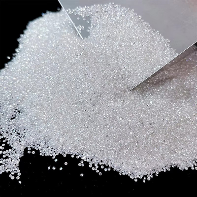 الحلقة البيضاء الفضفاضة الماس موسانيت 1.0 CT لكل حزمة حجم صغير مستدير موسانيت