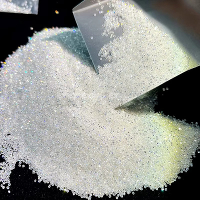 الحجم الصغير الجولة الميلي موسانيت 1.0 CT لكل حزمة مع تأثيرات ضوئية اللون