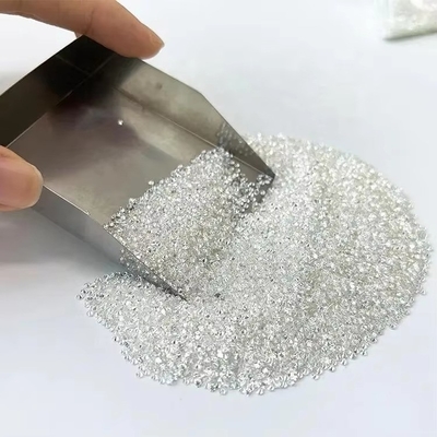 الحجم الصغير الجولة الميلي موسانيت 1.0 CT لكل حزمة مع تأثيرات ضوئية اللون
