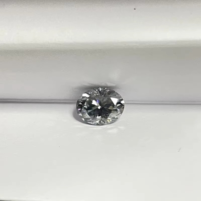 بالجملة 0.5ct 1ct 2ct رمادي ماسينات الماس الجوهرة رمادي لون بيضاوي بير قطع فضفاض حلقات زواج طبيعية موسانيت