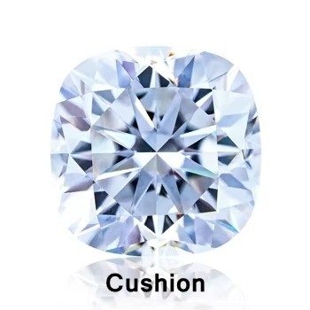 قرطاسات الستود Moissanite Diamond Heart Princess Asscher Cushion Round Brilliant Cut Charles VVS حجر كريم فضفاض
