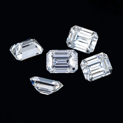 بيع بالجملة الحجارة الماسية الموسانيت المفتوحة الحجارة GRA D EF لون 1mm-8mm لصنع المجوهرات