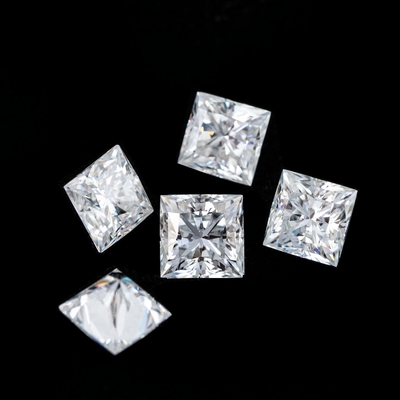 بيع بالجملة الحجارة الماسية الموسانيت المفتوحة الحجارة GRA D EF لون 1mm-8mm لصنع المجوهرات
