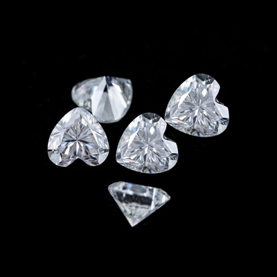 بيع بالجملة الحجارة الماسية الموسانيت المفتوحة الحجارة GRA D EF لون 1mm-8mm لصنع المجوهرات