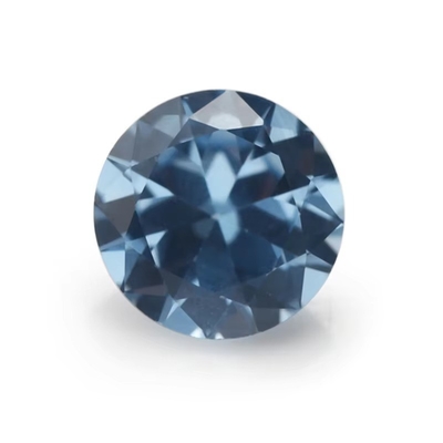 الحجارة الكهربائية الكوبية الزركونيا السلسة للجواهر حجر الميلاد المستدير 4mm-10mm