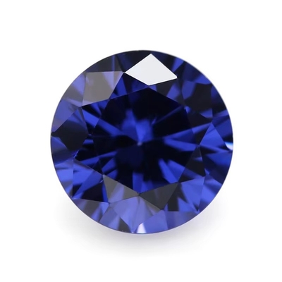 5A الجودة الأحجار الكريمة فضفاضة الألوان الزركون الماس الدائري 1.75mm 2.25mm القطع الاصطناعي 5ct لخاتم موسانيت