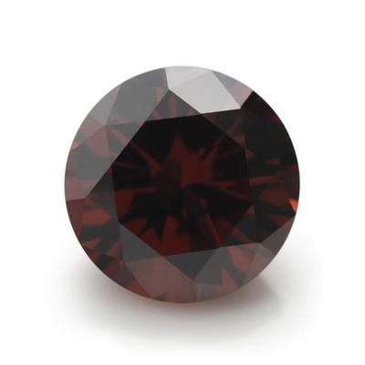 5A الجودة الأحجار الكريمة فضفاضة الألوان الزركون الماس الدائري 1.75mm 2.25mm القطع الاصطناعي 5ct لخاتم موسانيت