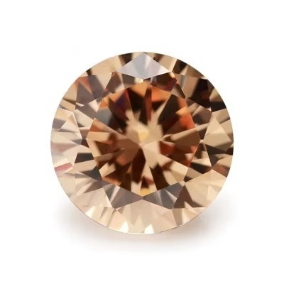 5A الجودة الأحجار الكريمة فضفاضة الألوان الزركون الماس الدائري 1.75mm 2.25mm القطع الاصطناعي 5ct لخاتم موسانيت