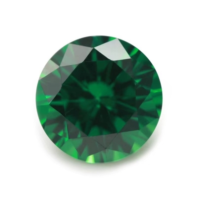 5A الجودة الأحجار الكريمة فضفاضة الألوان الزركون الماس الدائري 1.75mm 2.25mm القطع الاصطناعي 5ct لخاتم موسانيت