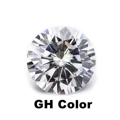 D غير ملونة الصناعية Moissanite مثلث قطع VVS1 فضفاض Moissanite الماس 5 قيراط حلقة