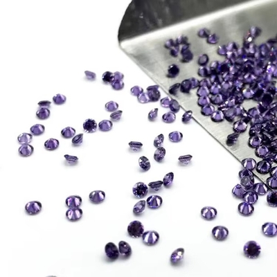 الجملة 3A لون Cz الحجارة الحجم الصغير المنحوت 0.8mm إلى 3mm حجر كريم فضفاض الزركونيا الكوبية الاصطناعية للبيع