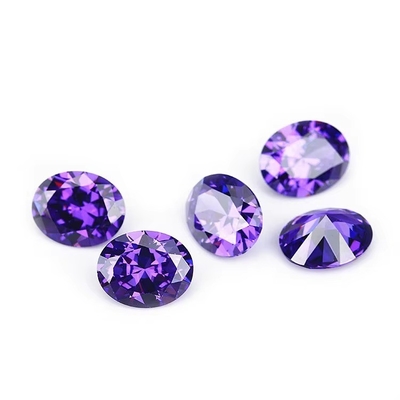 أقراط موسانيت الأحجار الكريمة الوردية بيريدوت غرانيت صفراء cz الحجارة الشكل البيضاوي 12x10mm الزركونيا الكوبية الاصطناعية للخاتم