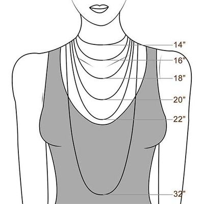 1.8ft 0.07 أوقية شخصية مونوغرام قلادة مطلية بالذهب ثلاثة أحرف قلادة SGS
